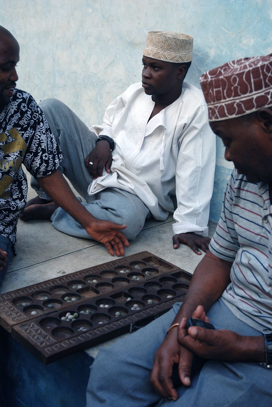 Wachezaji wa bao Zanzibar